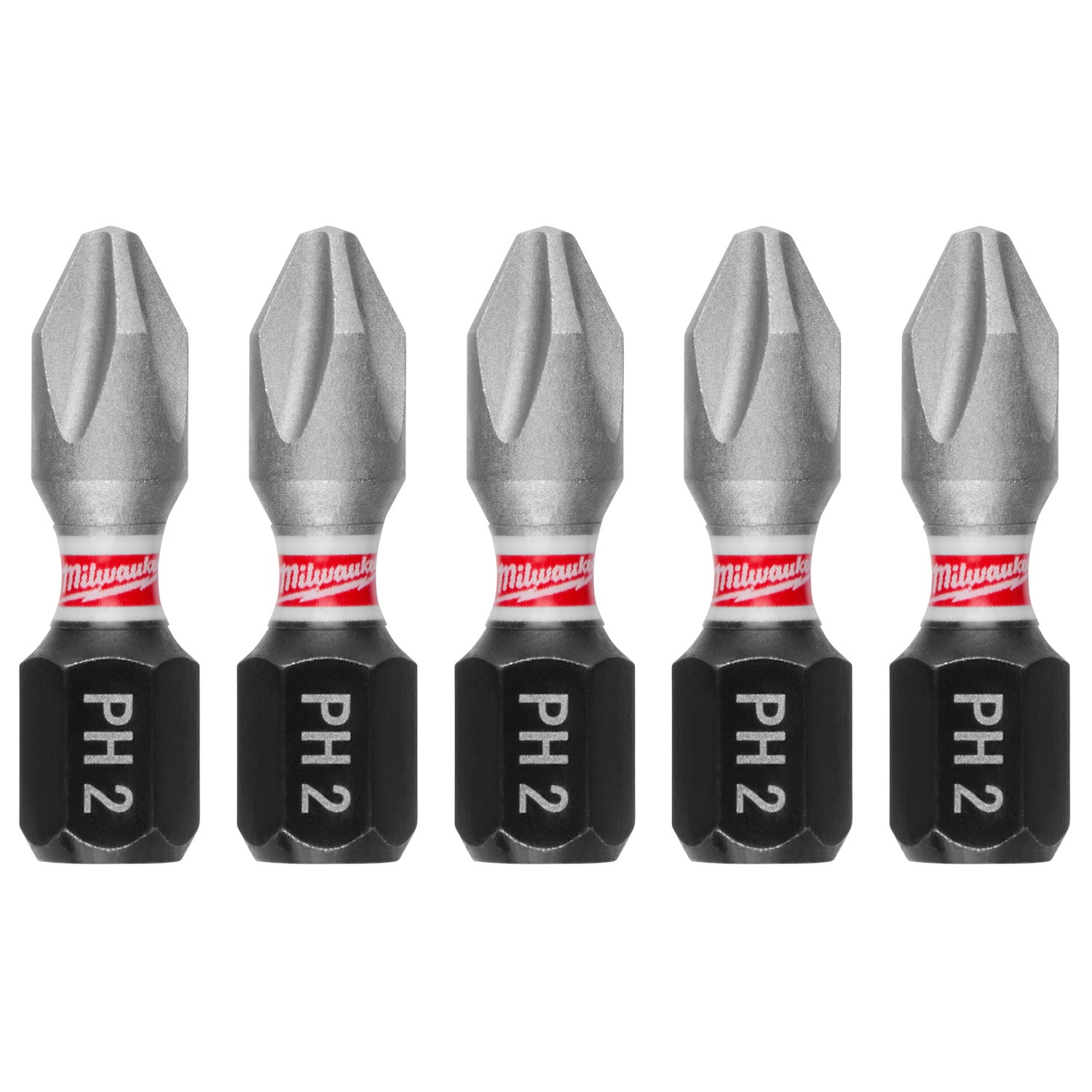 SHOCKWAVE Impact Duty 1" Phillips #2 Insert Bits - 1 Pack