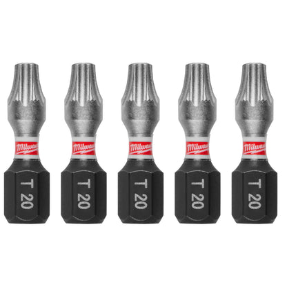 SHOCKWAVE Impact Duty 1 TORX T20 Insert Bits - 1 Pack
