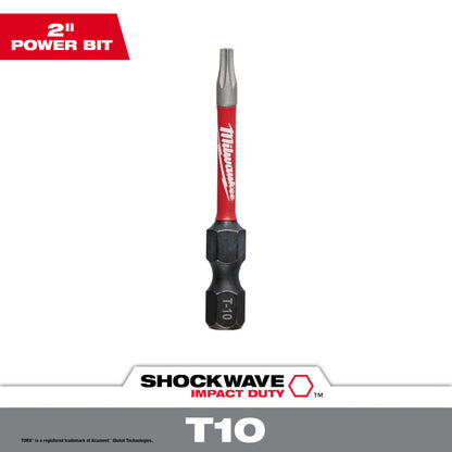 SHOCKWAVE Impact Duty 2" Square Recess #2 Power Bit