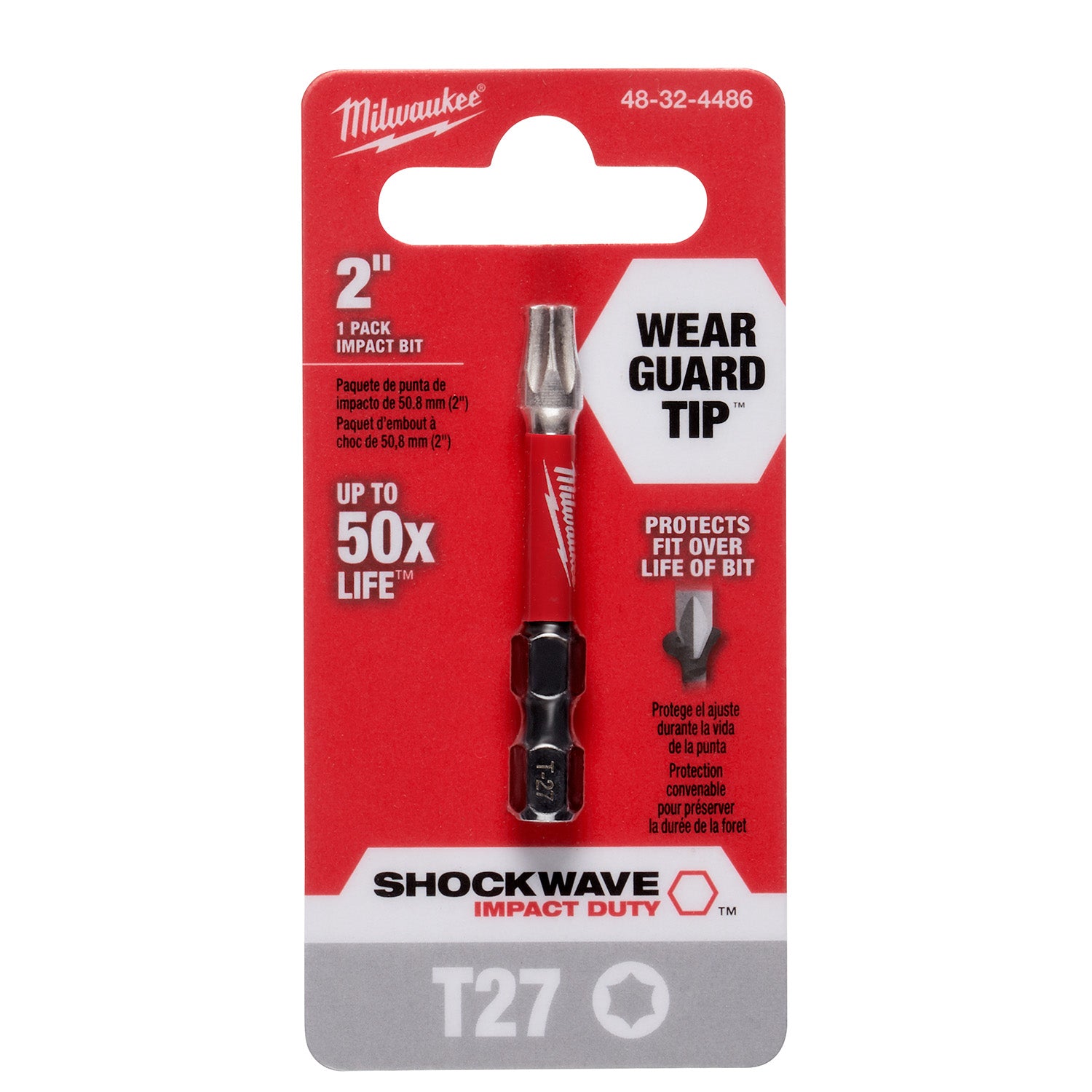 SHOCKWAVE Impact Duty 2 "TORX T27 Power Bit
