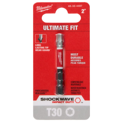 SHOCKWAVE Impact Duty 2"TORX T30 Power Bit