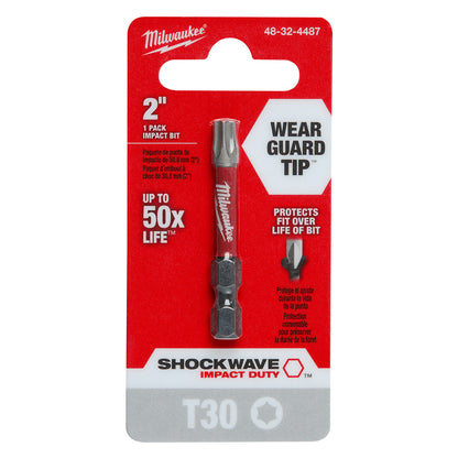 SHOCKWAVE Impact Duty 2"TORX T30 Power Bit
