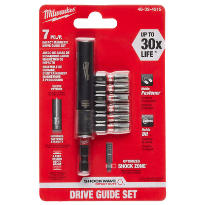 7PC SHOCKWAVE Impact Duty Magnetic Drive Guide Set