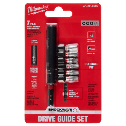 7PC SHOCKWAVE Impact Duty Magnetic Drive Guide Set