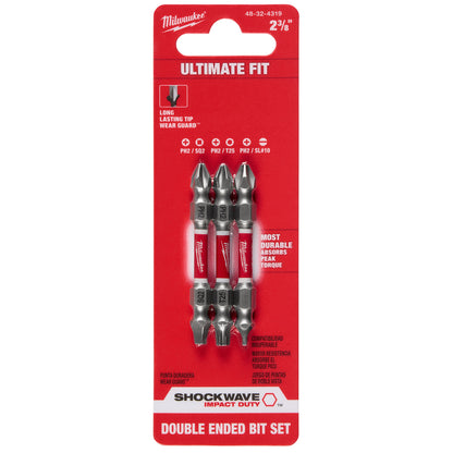 SHOCKWAVE PH2/T25 Impact Duty Double Ended Bit