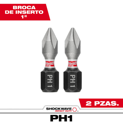 SHOCKWAVE T20/T25 Impact Duty Double Ended Bit