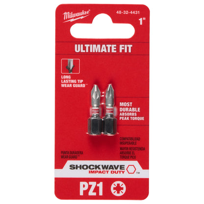 SHOCKWAVE Impact TORX T10 Insert Bits 2 Pack