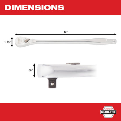 Clé à cliquet 3/8" Drive 12