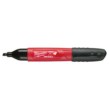 INKZALL Marqueur à pointe biseautée noir