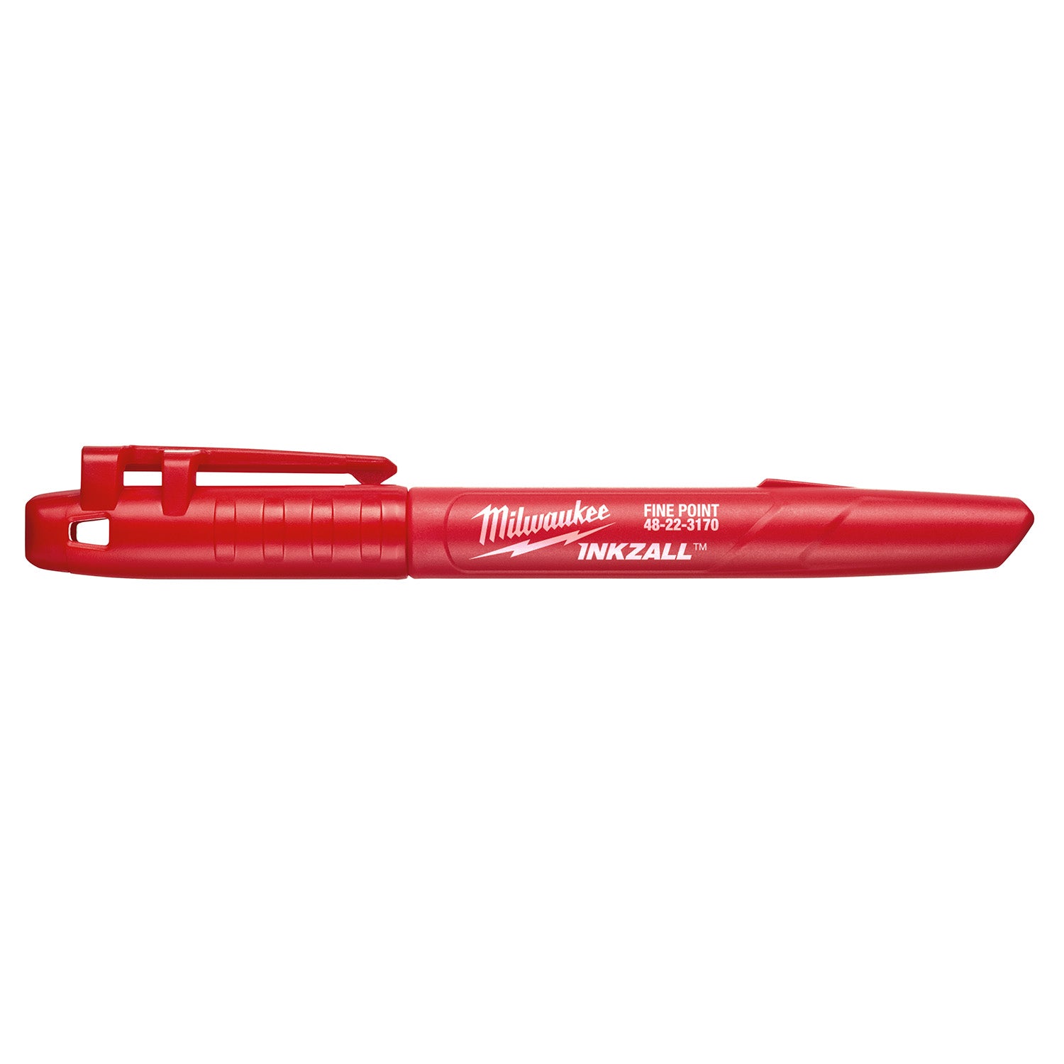 INKZALL Marqueur rouge à pointe fine