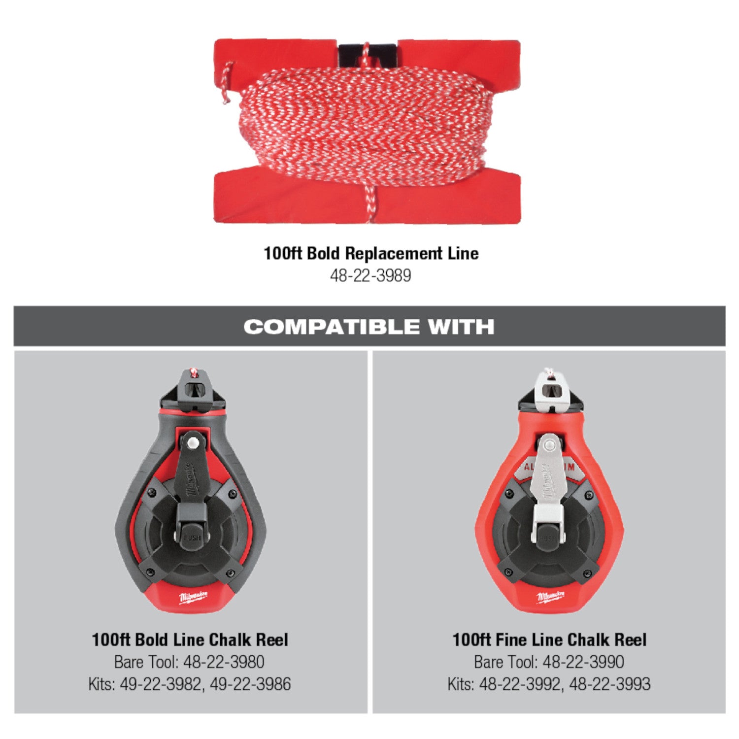 100 Ft. Bold Line Replacement Chalk Line