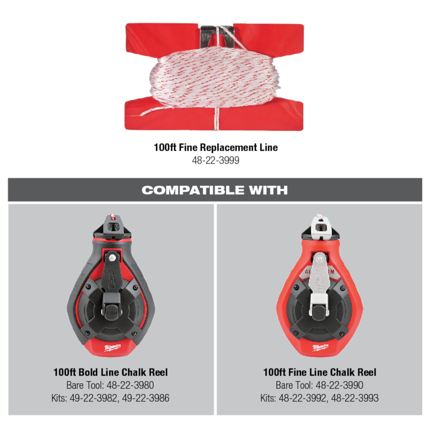 100 Ft. Precision Line Replacement Chalk Line