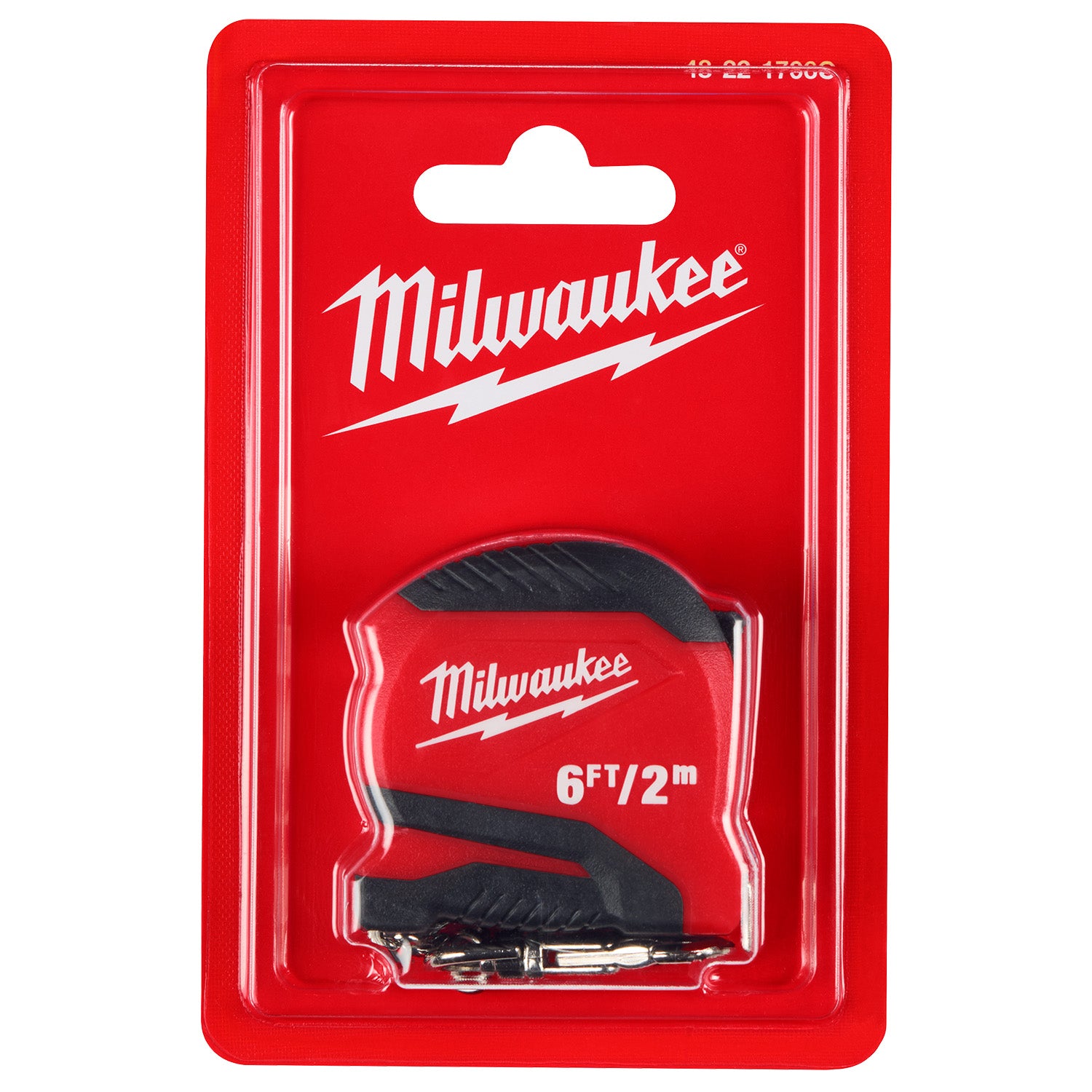 Milwaukee 6 ft / 2 m Keychain Tape Measure