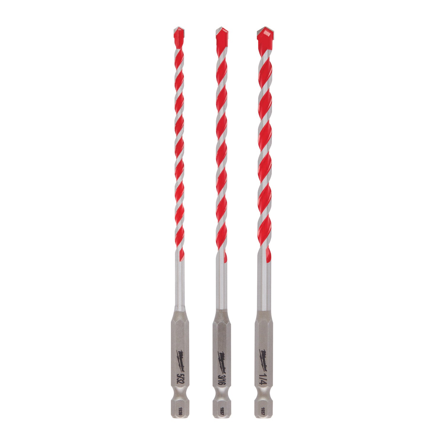 3PC SHOCKWAVE Impact Duty Carbide Hammer Drill Set