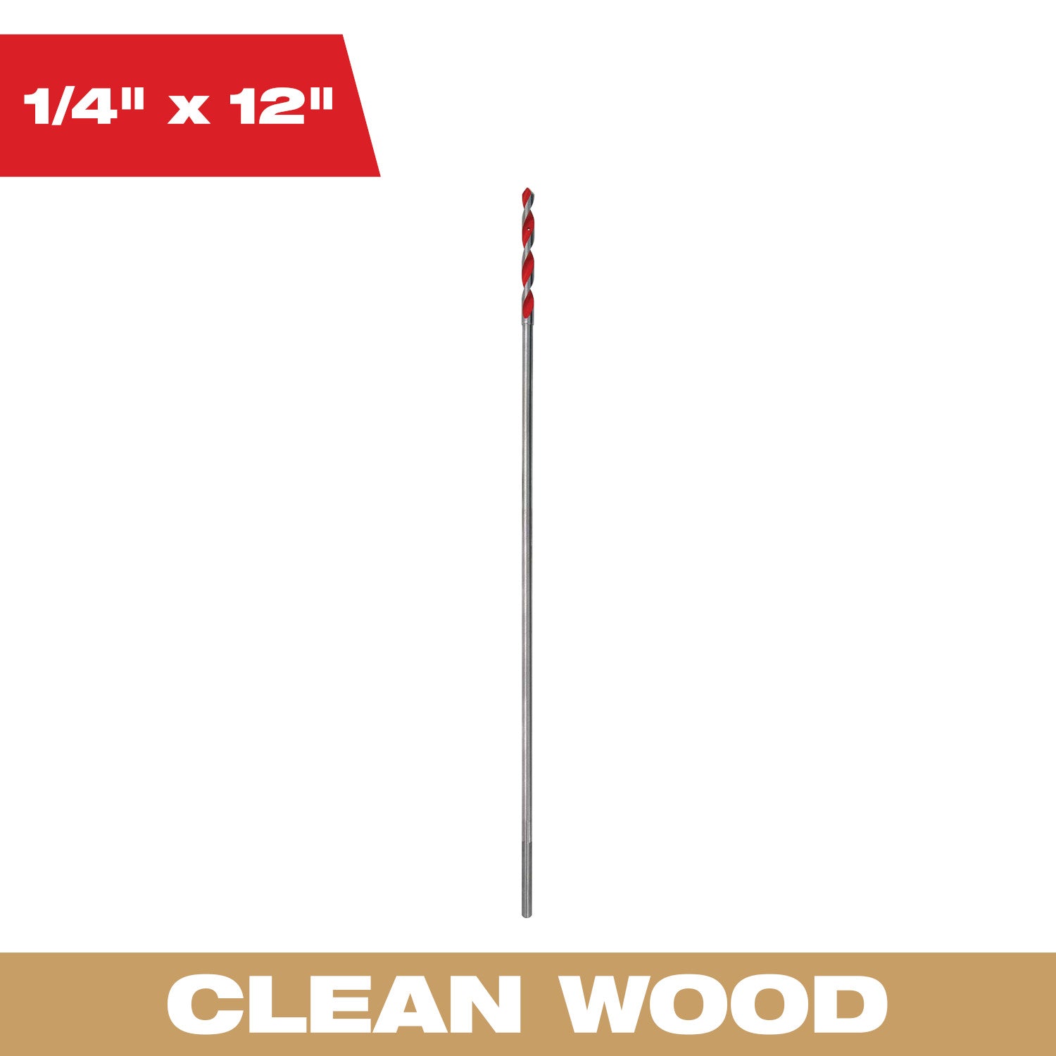 1/4" x 12" Bellhanger Bit