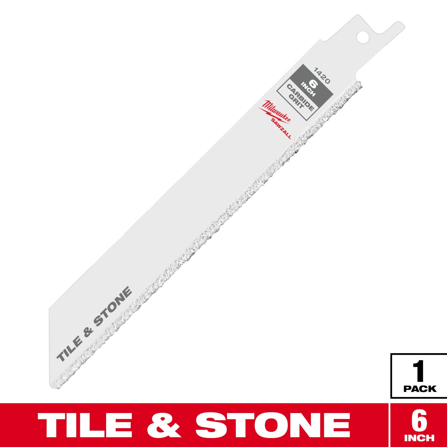 Lame SAWZALL 6" à grain de carbure