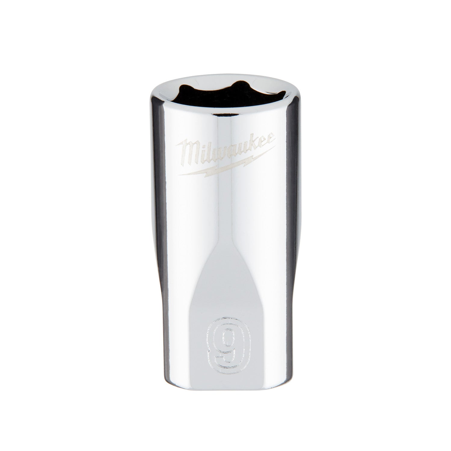 Douille métrique 9mm à entraînement 1/4" avec QUATRE COTES PLATES