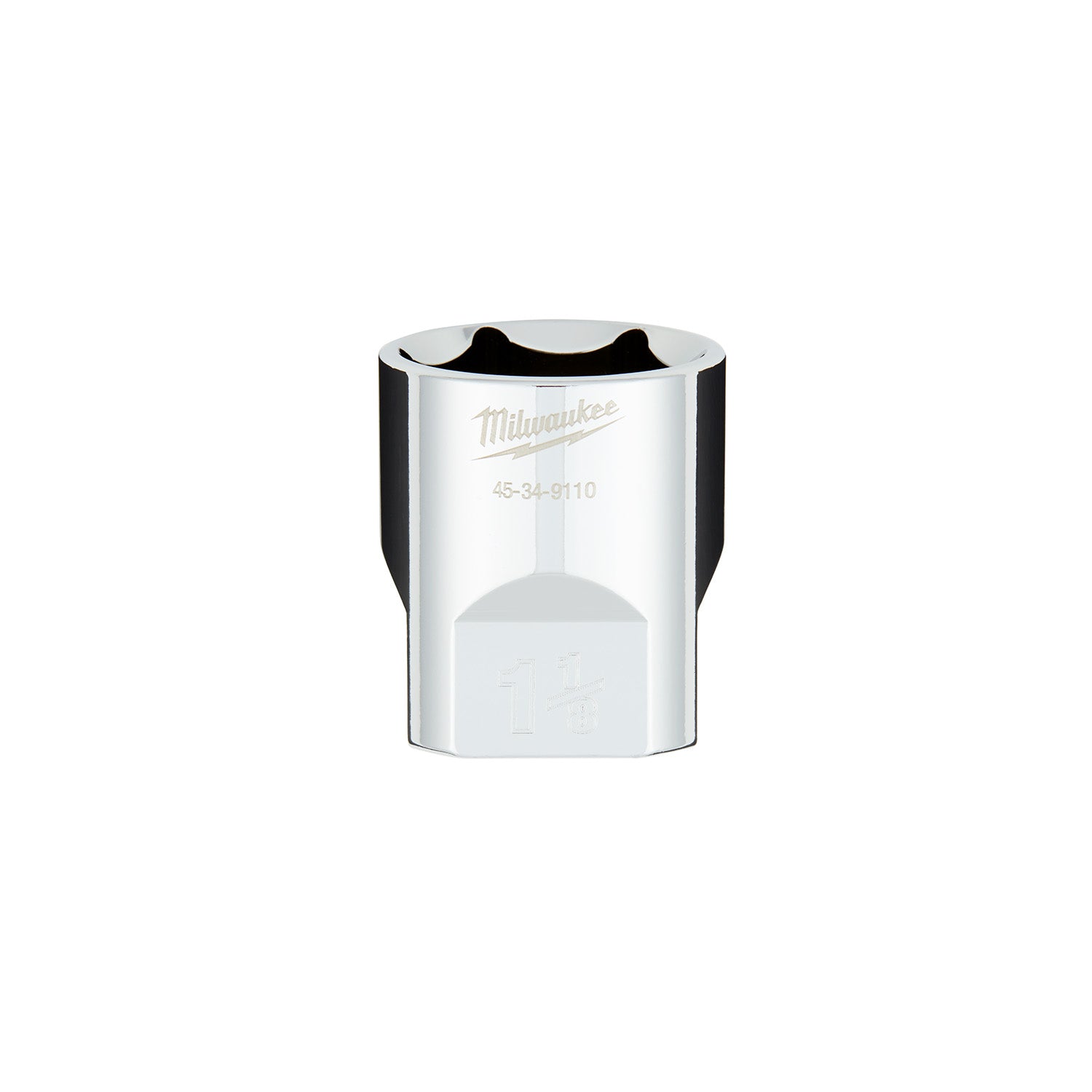 1/2" Drive 1-1/8" SAE 6-Point Socket with FOUR FLAT Sides