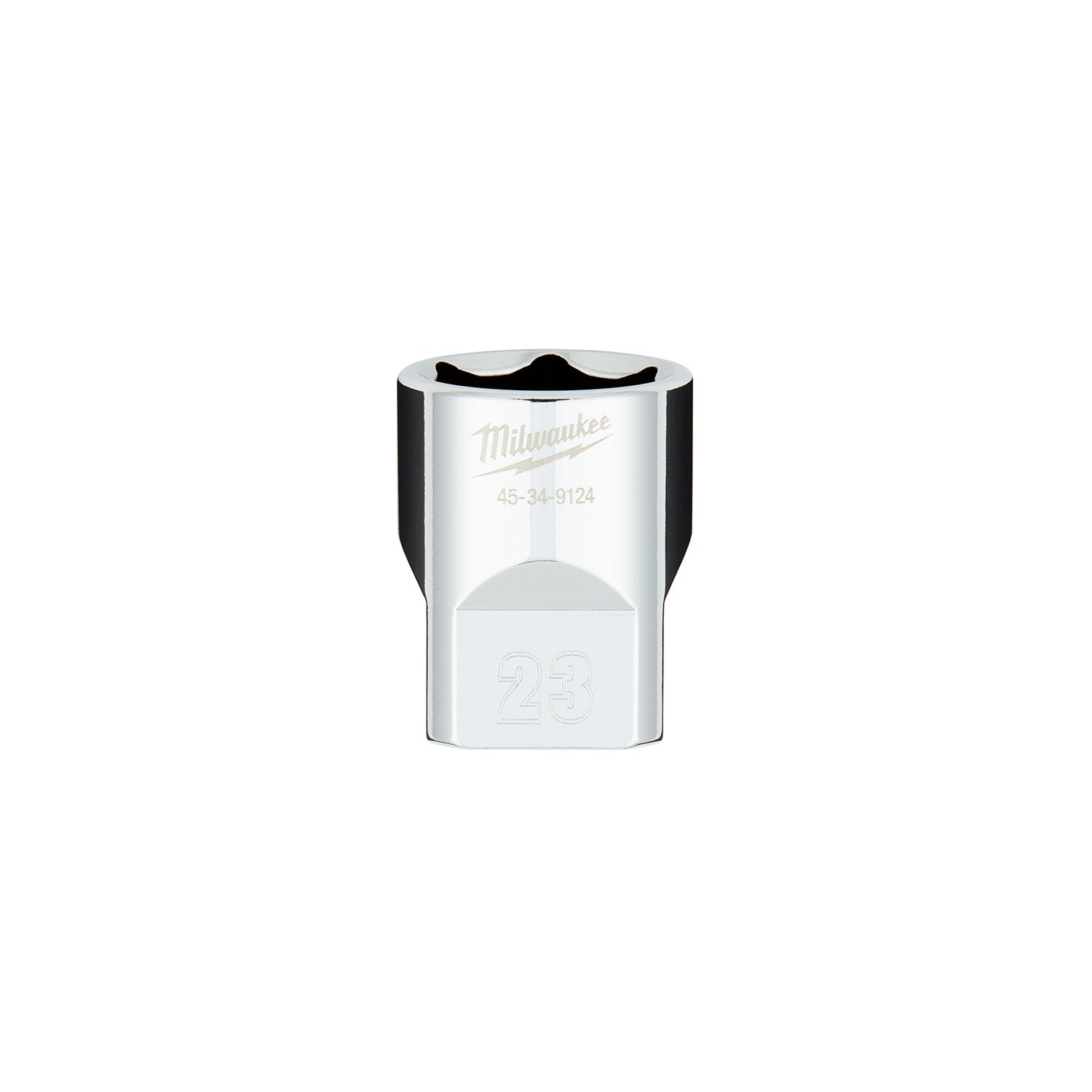 1/2" Drive 23MM Metric 6-Point Socket with FOUR FLAT Sides
