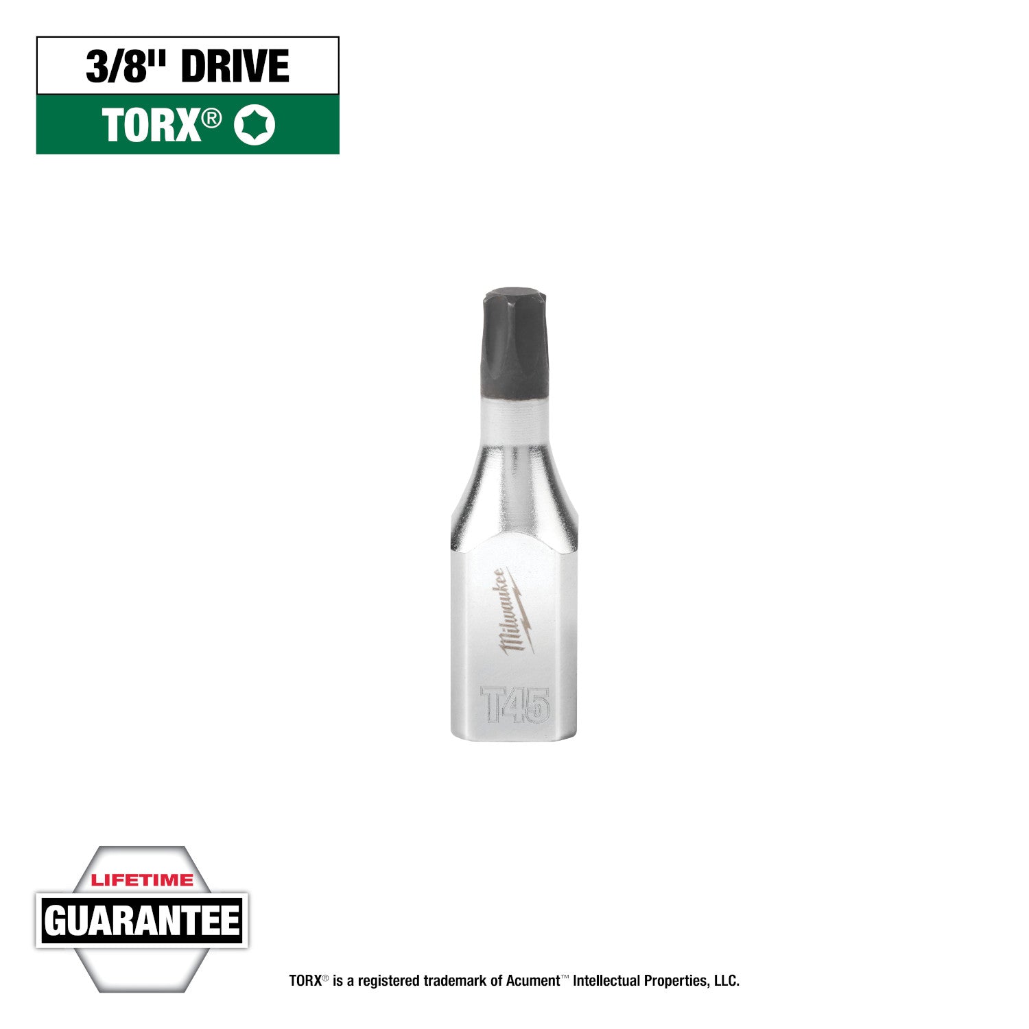 3/8" Drive T45 TORX Bit Socket