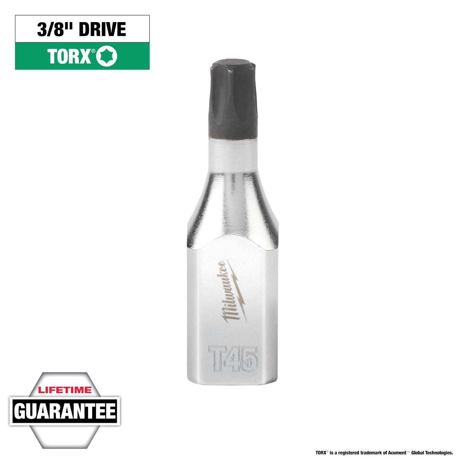 3/8" Drive T45 TORX Bit Socket