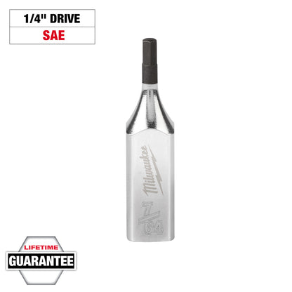 Clé à six pans creux 7/64" à entraînement 1/4