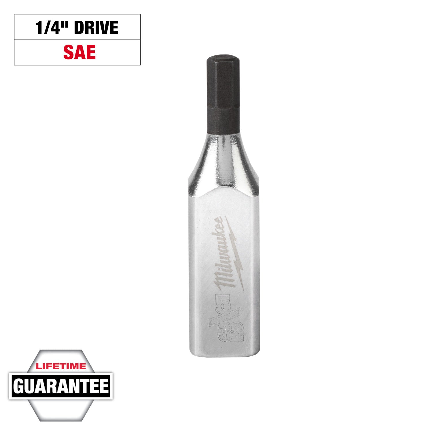 Clé à six pans creux 5/32" à entraînement 1/4