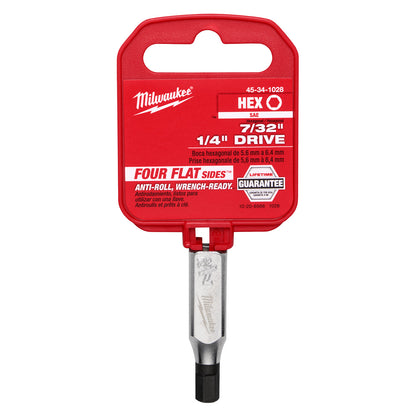 Clé à six pans creux 7/32" à entraînement 1/4