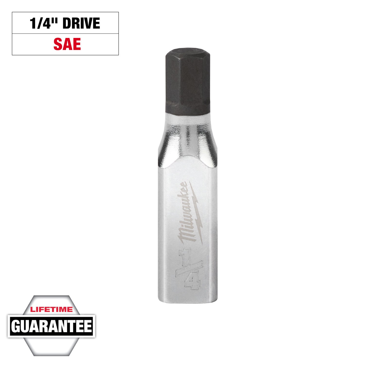 Clé à six pans 1/4" Drive 1/4" Hex Bit Socket