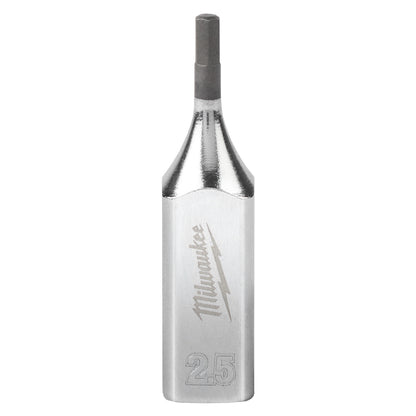 Clé à six pans creux de 2,5 mm à entraînement 1/4