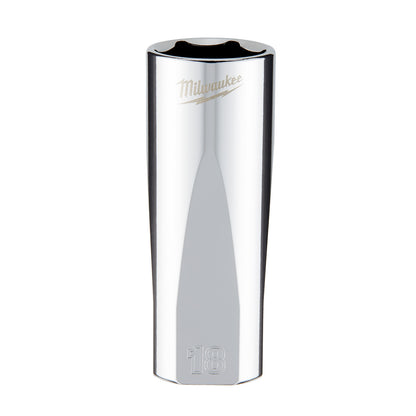 Douille profonde métrique 3/8" Drive 18mm avec QUATRE COTES PLATES