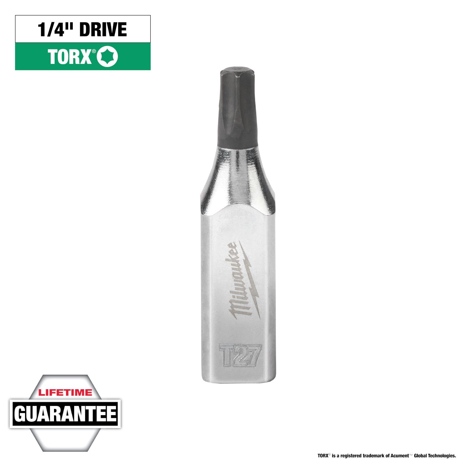 Douille à embout TORX T27 1/4" Drive