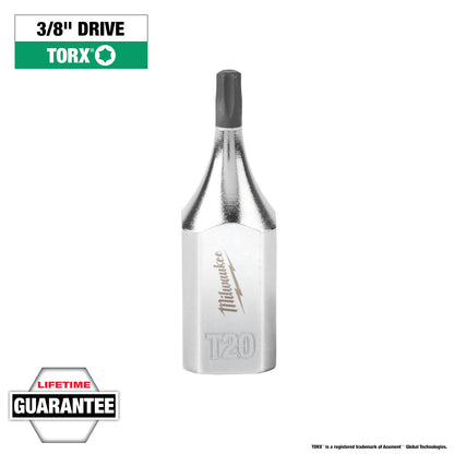 3/8" Drive T20 TORX Bit Socket