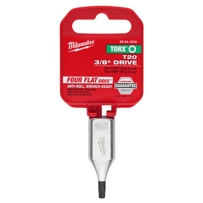 3/8" Drive T20 TORX Bit Socket