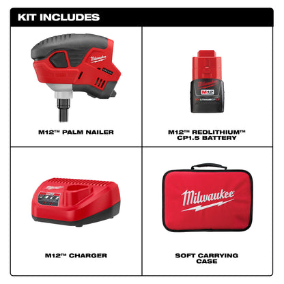 Kit de cloueur sans fil au lithium-ion M12