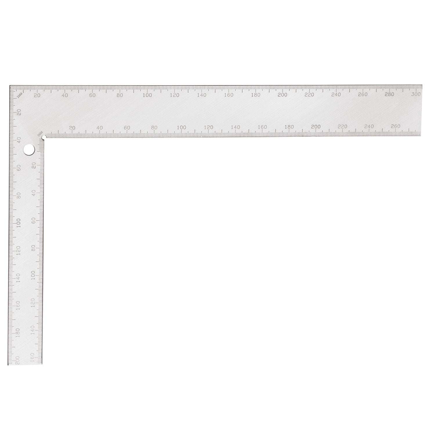 Equerre de charpentier en acier de 8 po x 12 po - SAE/Métrique