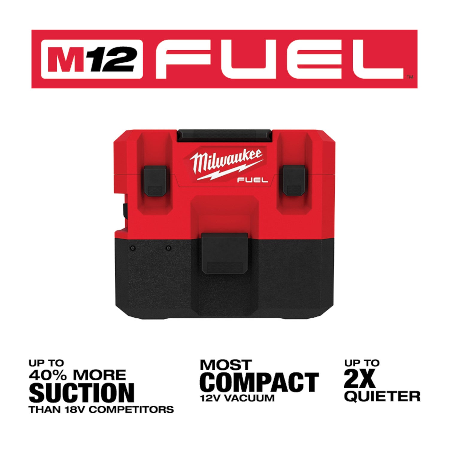 M12 FUEL  1.6 Gallon Wet/Dry Vacuum