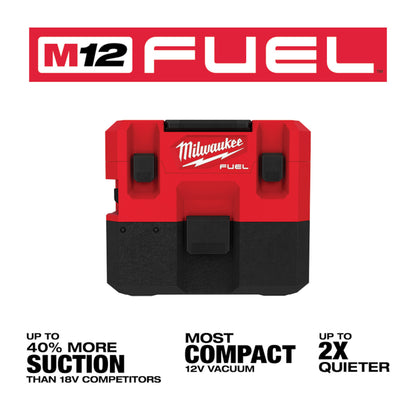 M12 FUEL 1.6 Gallon Wet/Dry Vacuum
