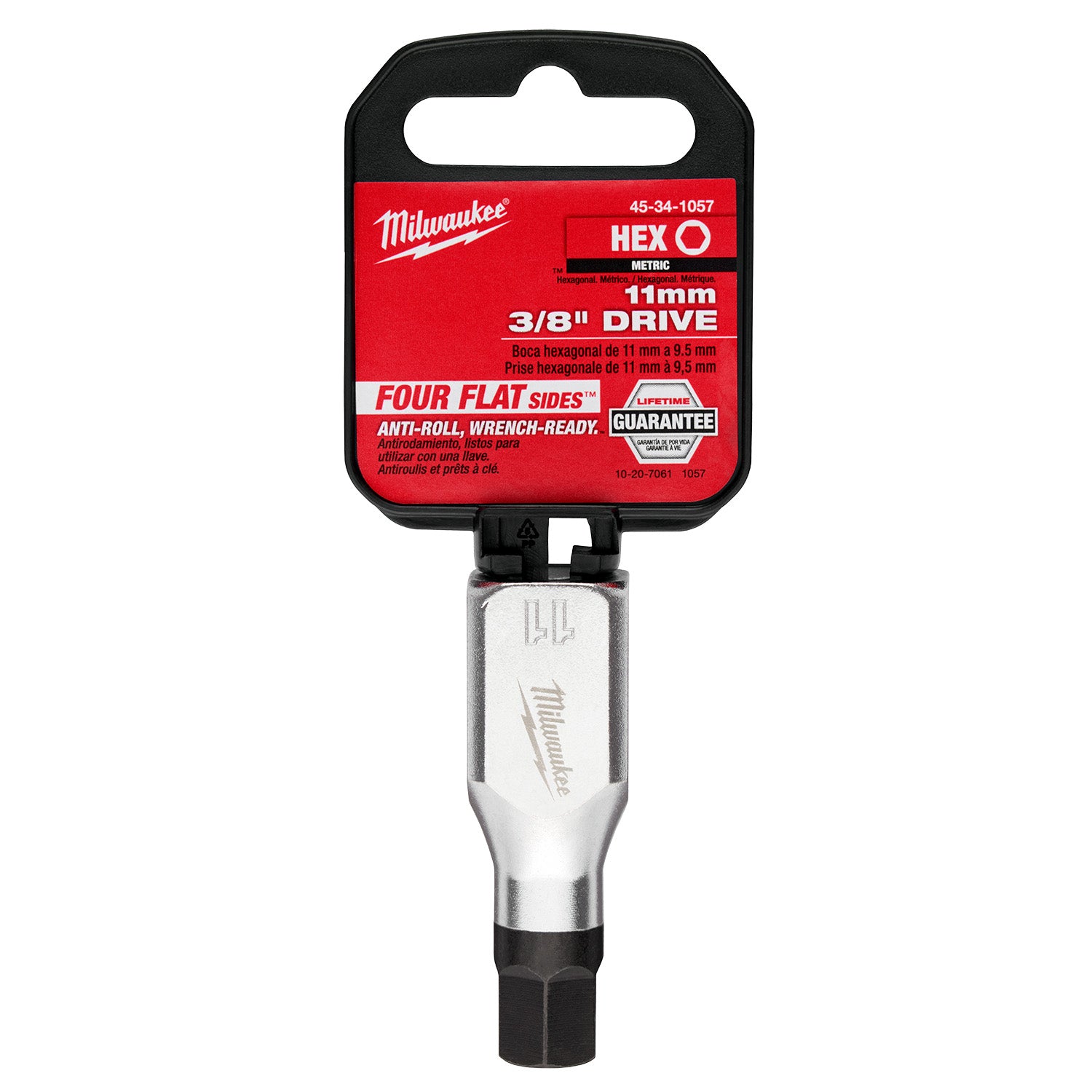 3/8" Drive 11mm Hex Bit Socket