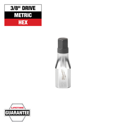 3/8" Drive 11mm Hex Bit Socket