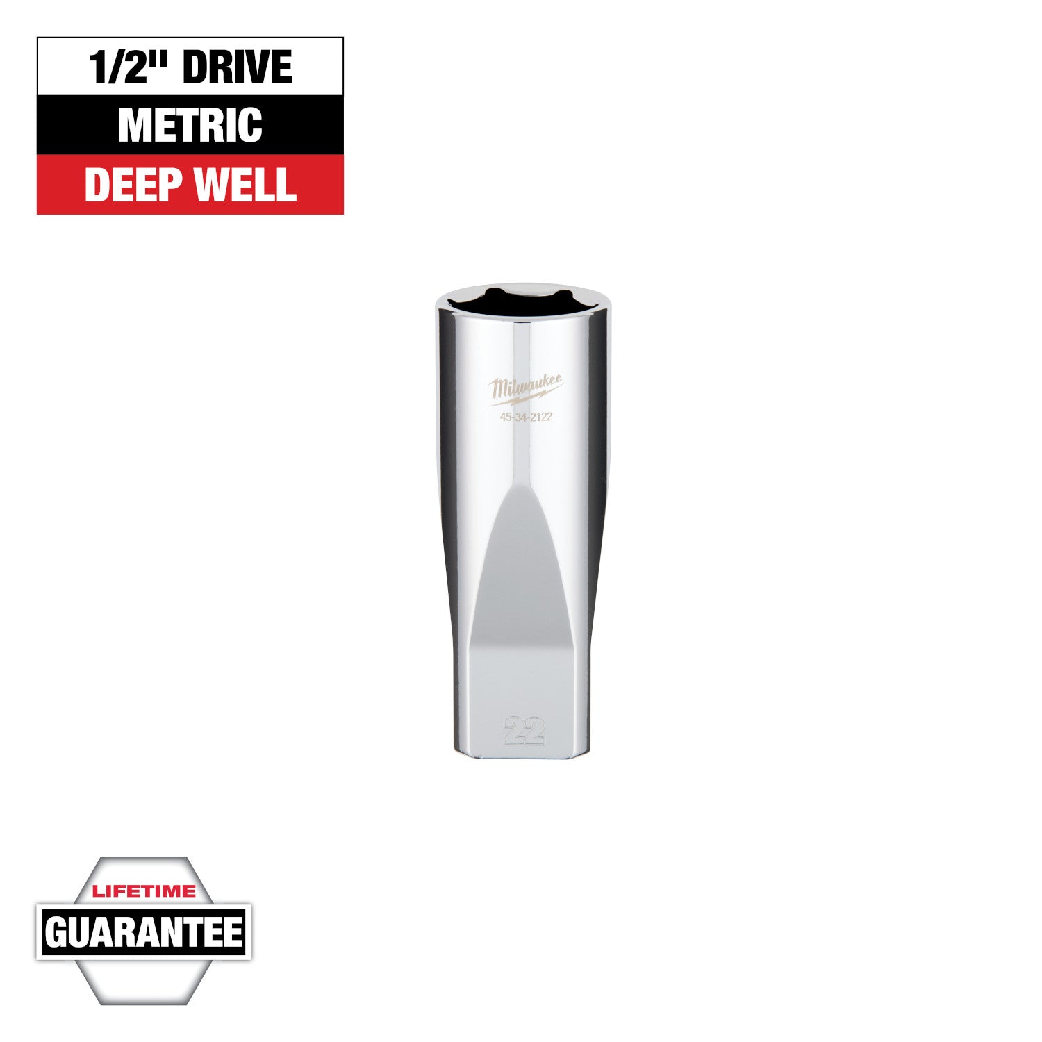 1/2" Drive 22mm Deep Socket