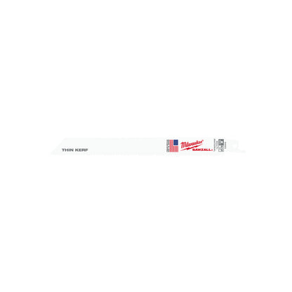 8" 8/12 TPI SAWZALL Blade for Multi-Material (5 PK)