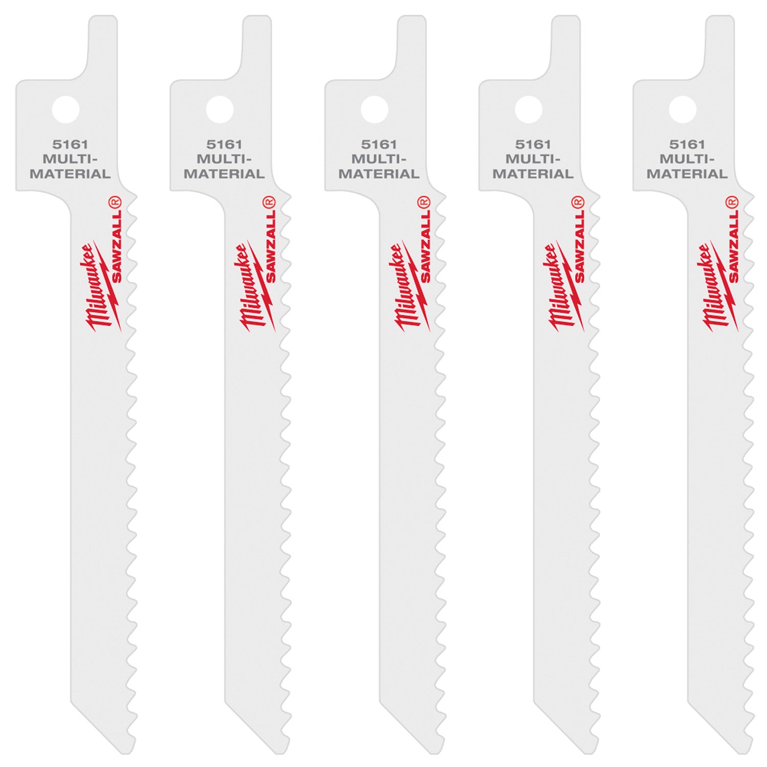 3-5/8" 10 TPI SAWZALL Blade for Metal Scroll (5 PK)