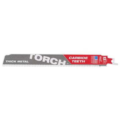 9" 8 TPI TORCH with Carbide Teeth SAWZALL Blade (1 PK)