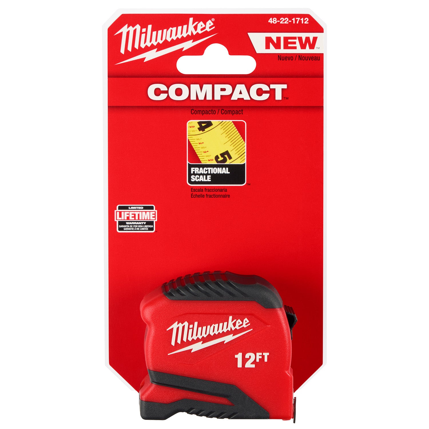 12ft Compact Tape Measure