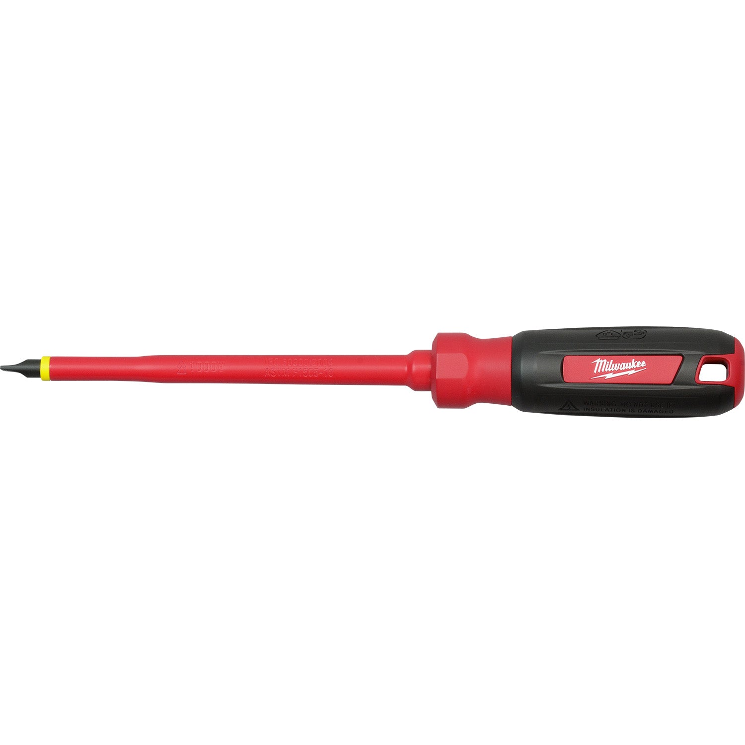 1/4" Slotted - 6" 1000V Insulated Screwdriver