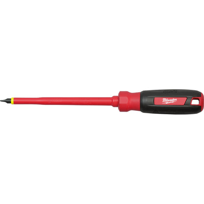 1/4" Slotted - 6" 1000V Insulated Screwdriver