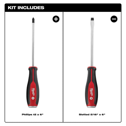 2pc Demo Screwdriver Set