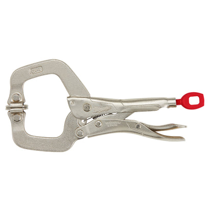 6" TORQUE LOCK Locking C-Clamp Swivel Jaws