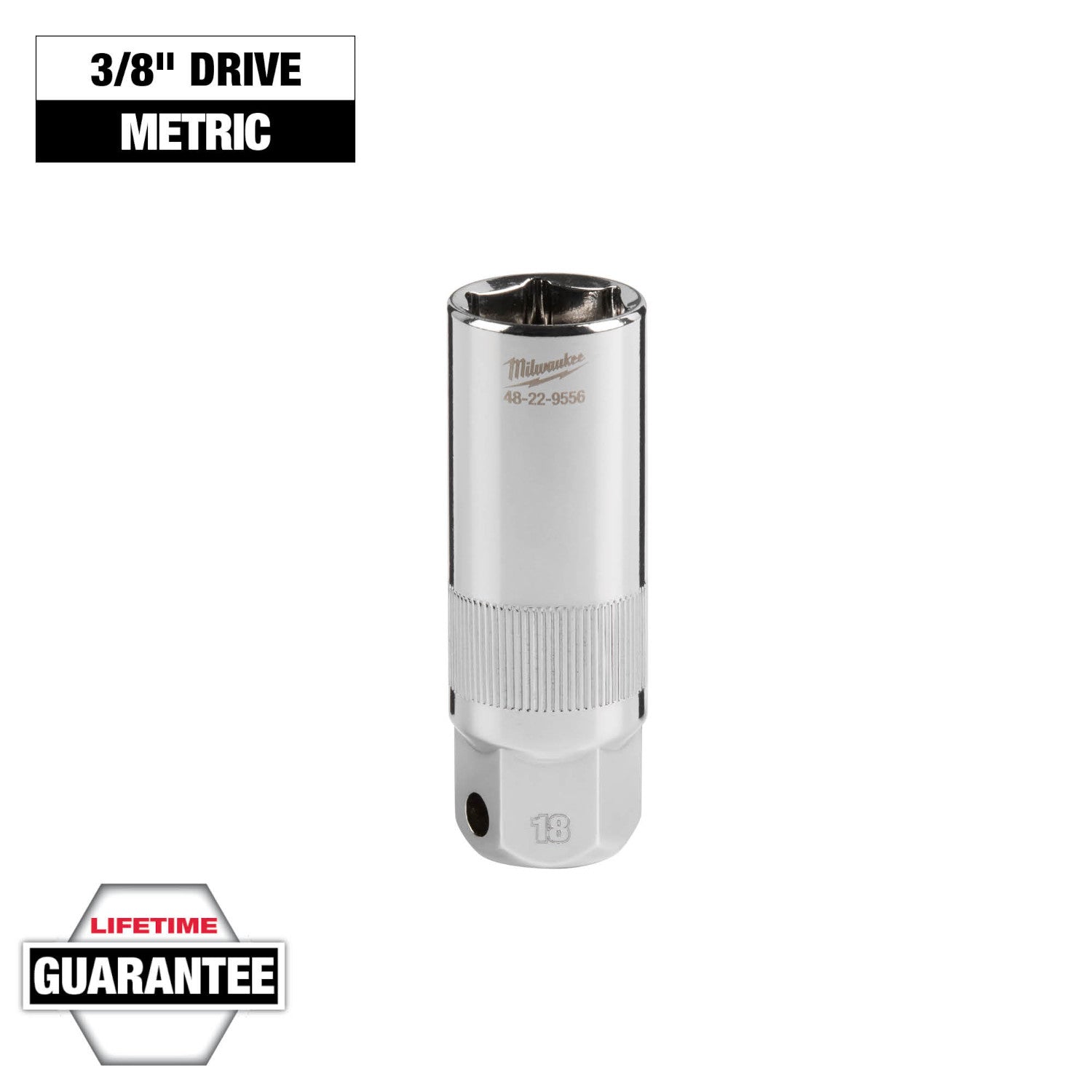 3/8" Drive 18MM Spark Plug Socket